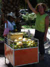 Tarija - fruitstalletje op straat: HEERLIJK!