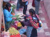 Puno markt - groente & fruit kraam