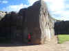 Cusco - Inca fort - gigantische stenen...