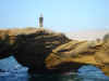 PN Paracas Mendieta - prachtig uitgesleten rotsen boven kristalhelder water...