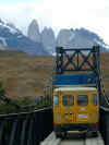 de brug naar Torres del Paine