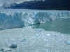 Perito Moreno gletsjer - elke paar minuten breekt een stuk met donderend geraas af!