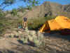 Quilmes - kampeerplekje tussen de cactussen